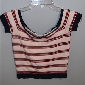 Off the shoulder shirt